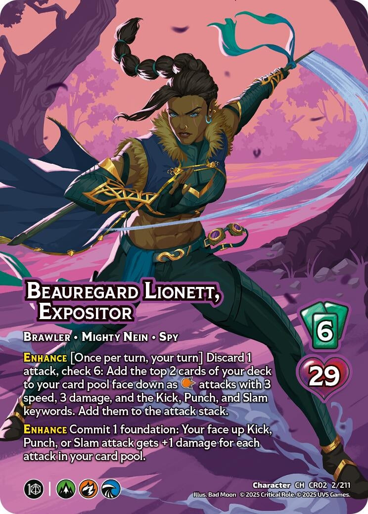 Image for Beauregard Lionett, Expositor (2/211) [Critical Role: Heroes of Exandria]