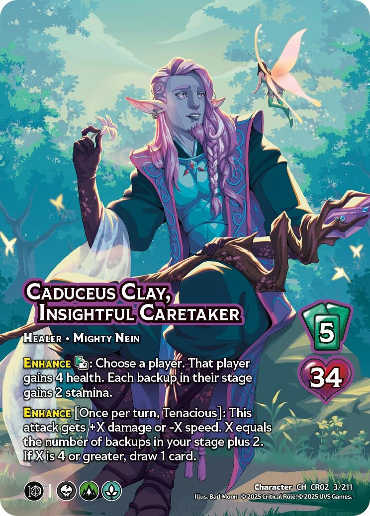 Image for Caduceus Clay, Insightful Caretaker (3/211) [Critical Role: Heroes of Exandria]