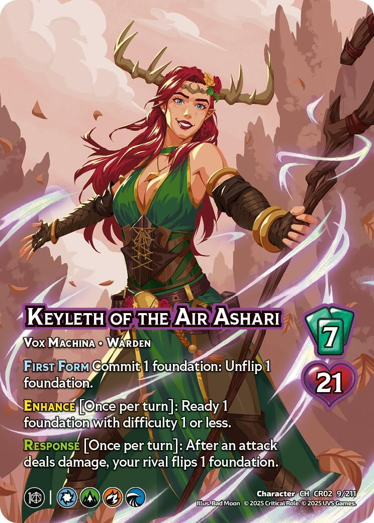 Image for Keyleth of the Air Ashari (9/211) [Critical Role: Heroes of Exandria]