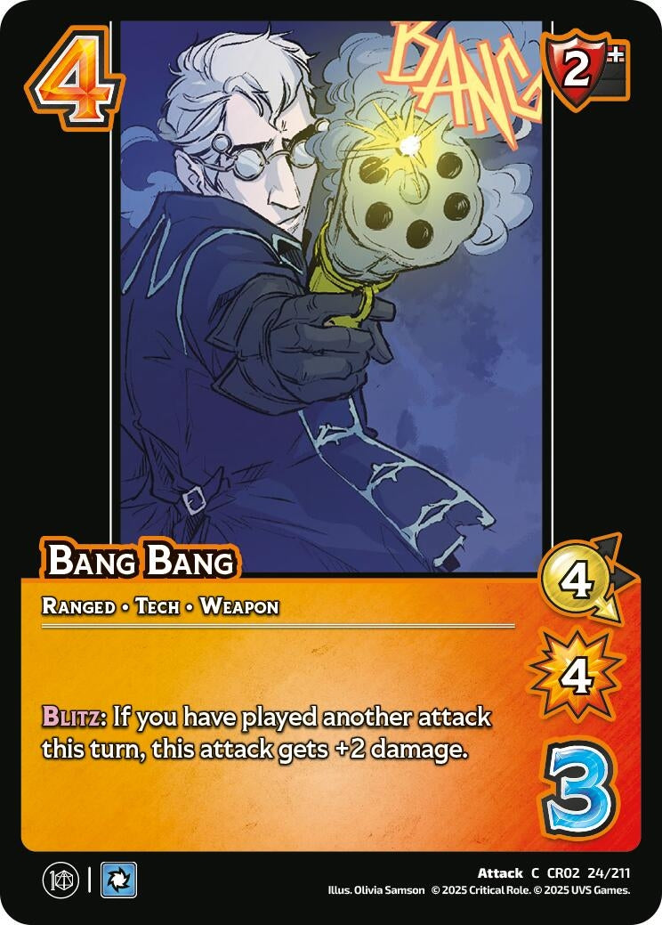 Image for Bang Bang (24/211) [Critical Role: Heroes of Exandria]