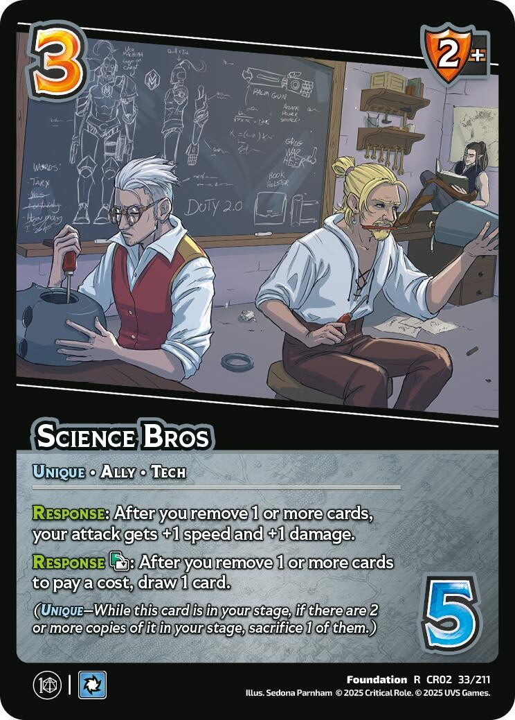 Image for Science Bros (33/211) [Critical Role: Heroes of Exandria]