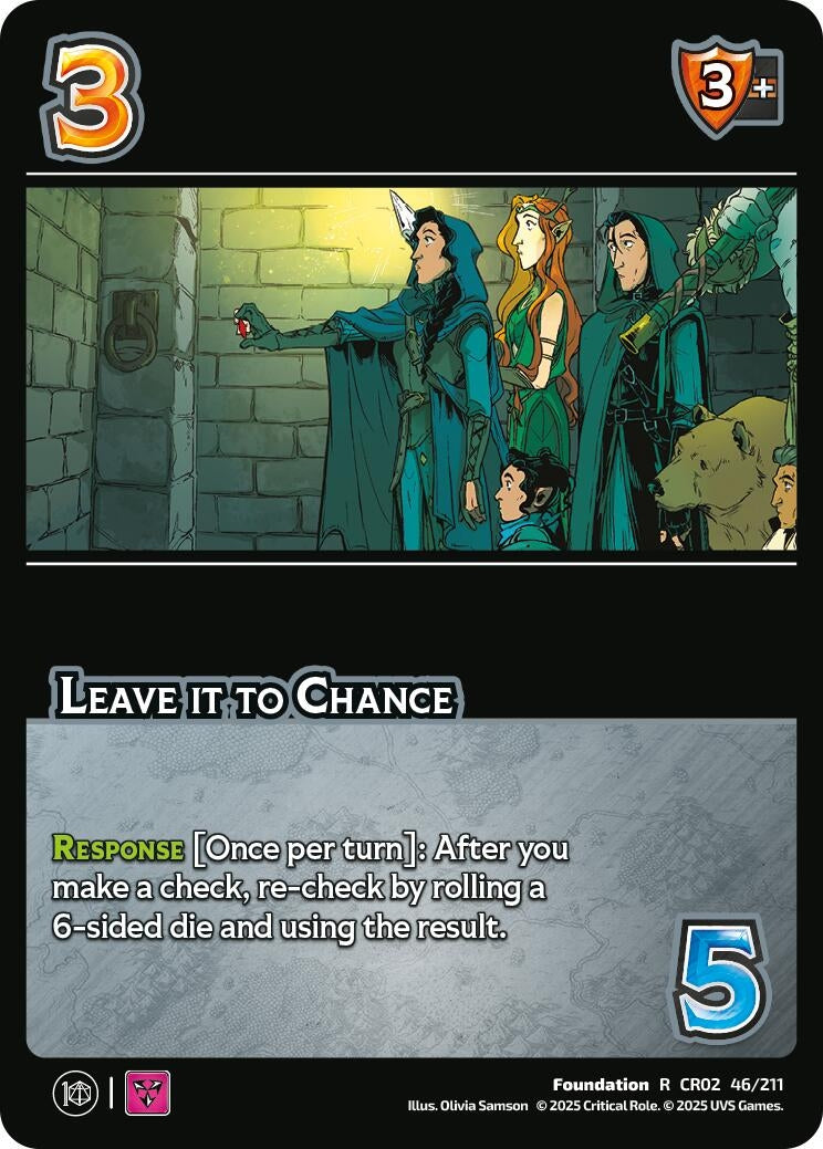 Image for Leave it to Chance (46/211) [Critical Role: Heroes of Exandria]