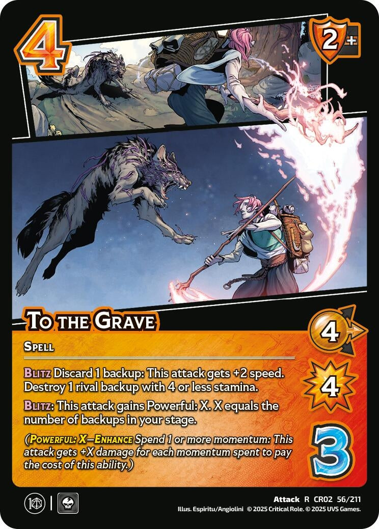 Image for To the Grave (56/211) [Critical Role: Heroes of Exandria]