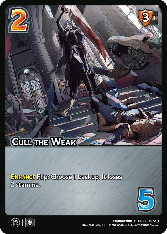 Image for Cull the Weak (59/211) [Critical Role: Heroes of Exandria]