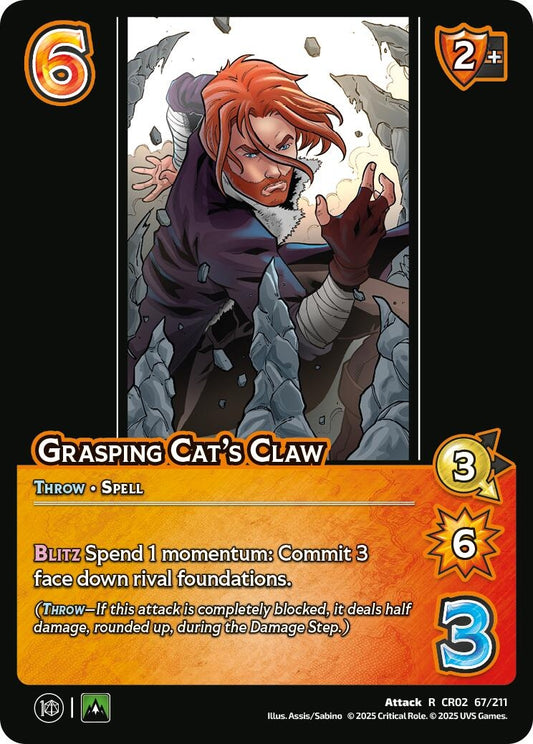 Image for Grasping Cat's Claw (67/211) [Critical Role: Heroes of Exandria]