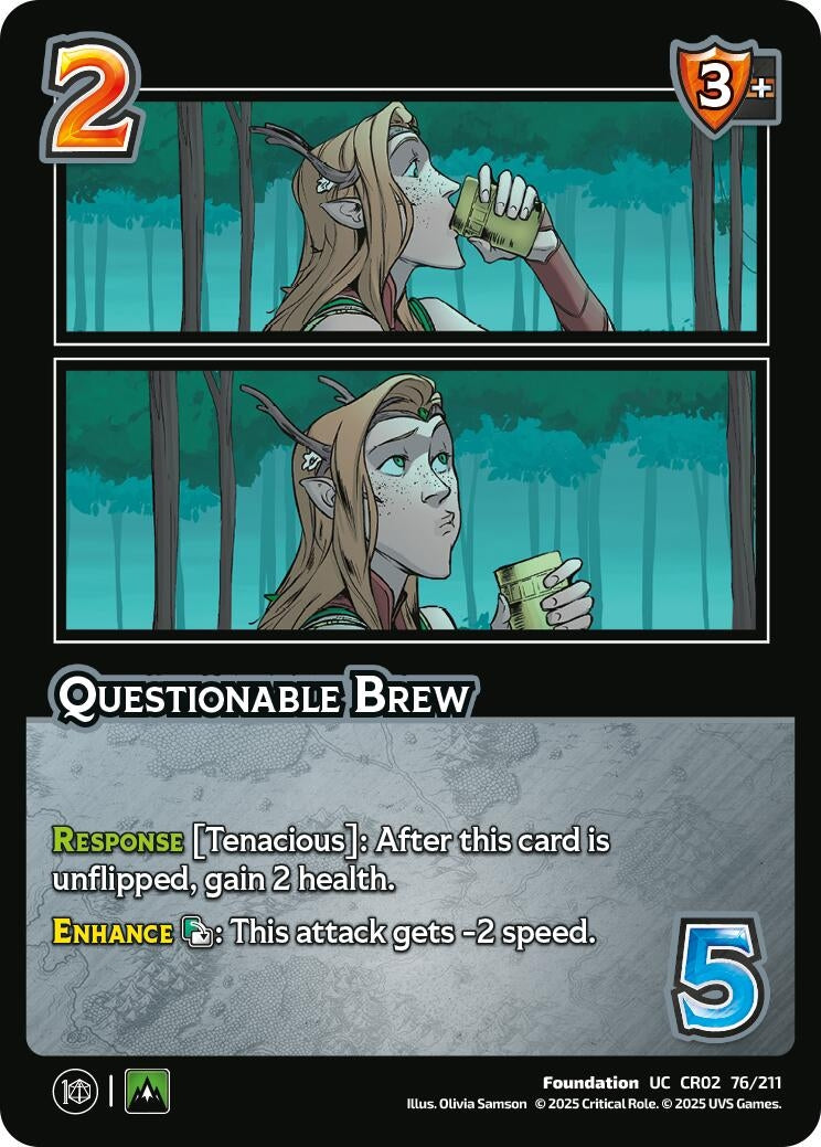 Image for Questionable Brew (76/211) [Critical Role: Heroes of Exandria]