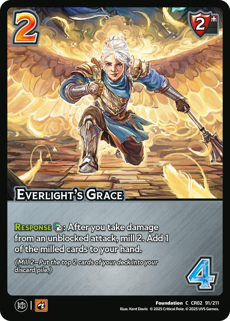 Image for Everlight's Grace (91/211) [Critical Role: Heroes of Exandria]