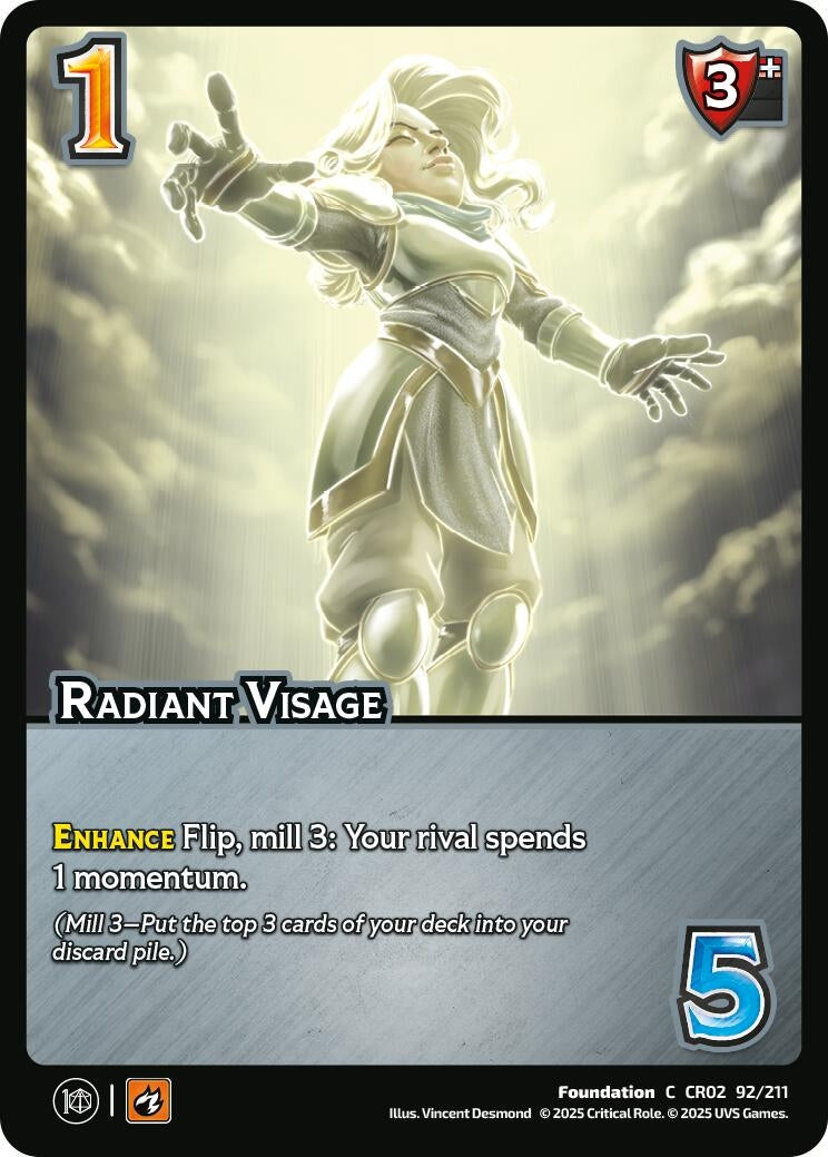 Image for Radiant Visage (92/211) [Critical Role: Heroes of Exandria]