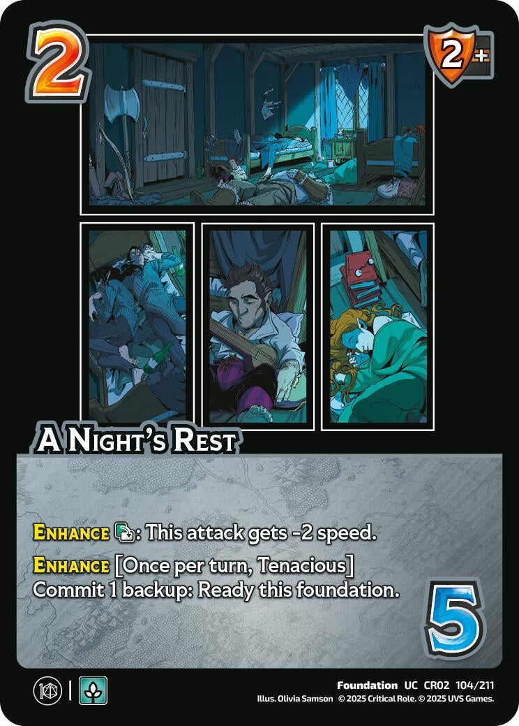 Image for A Night's Rest (104/211) [Critical Role: Heroes of Exandria]