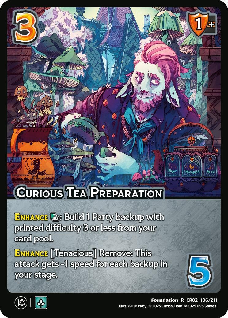Image for Curious Tea Preparation (106/211) [Critical Role: Heroes of Exandria]