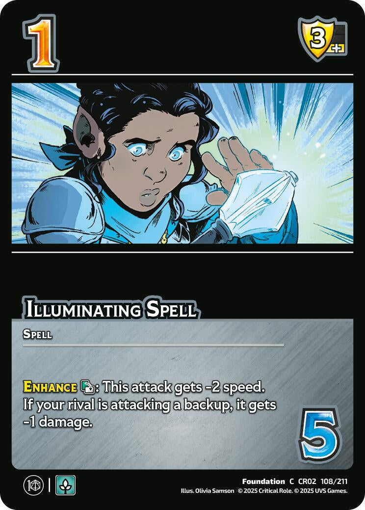 Image for Illuminating Spell (108/211) [Critical Role: Heroes of Exandria]
