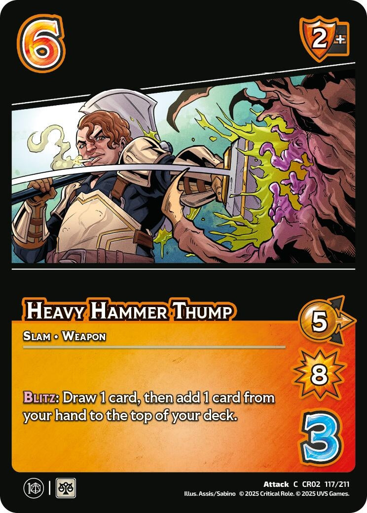 Image for Heavy Hammer Thump (117/211) [Critical Role: Heroes of Exandria]