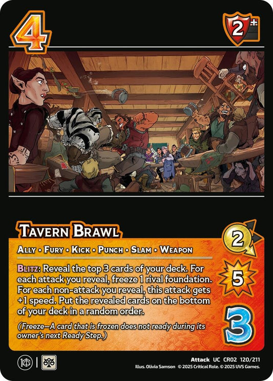 Image for Tavern Brawl (120/211) [Critical Role: Heroes of Exandria]