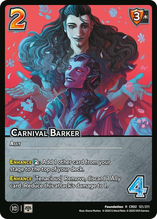 Image for Carnival Barker (121/211) [Critical Role: Heroes of Exandria]