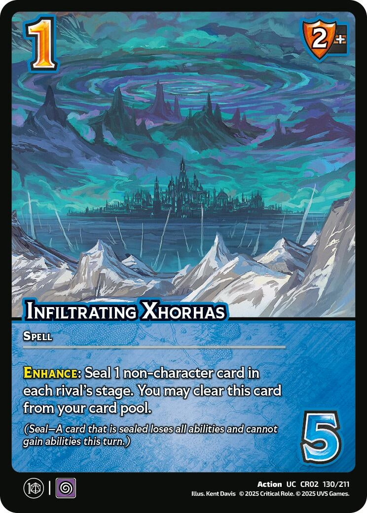 Image for Infiltrating Xhorhas (130/211) [Critical Role: Heroes of Exandria]