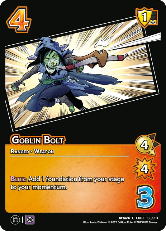 Image for Goblin Bolt (133/211) [Critical Role: Heroes of Exandria]