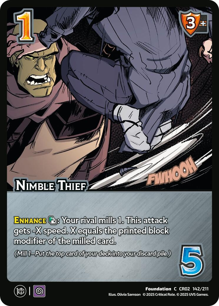 Image for Nimble Thief (142/211) [Critical Role: Heroes of Exandria]