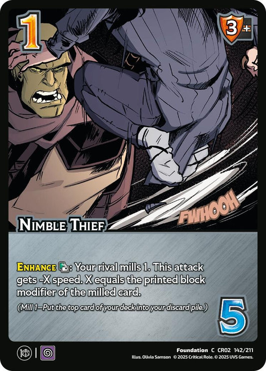 Image for Nimble Thief (142/211) [Critical Role: Heroes of Exandria]