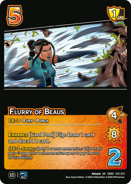 Image for Flurry of Beaus (147/211) [Critical Role: Heroes of Exandria]