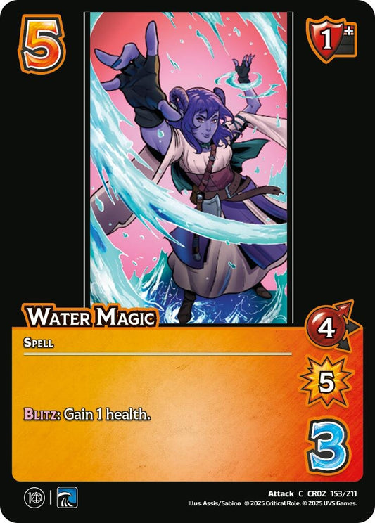 Image for Water Magic (153/211) [Critical Role: Heroes of Exandria]