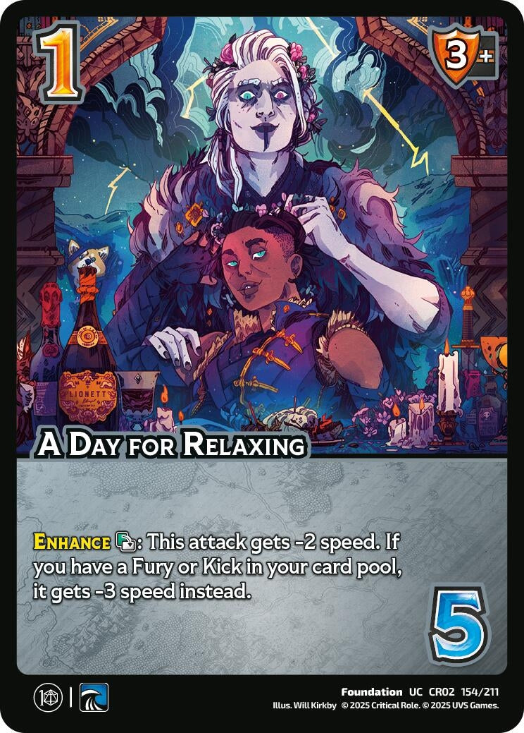 Image for A Day for Relaxing (154/211) [Critical Role: Heroes of Exandria]