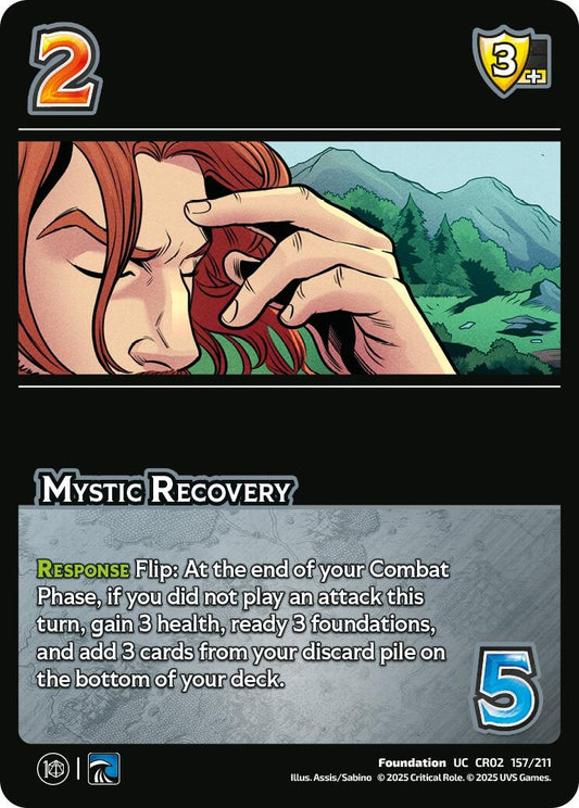 Image for Mystic Recovery (157/211) [Critical Role: Heroes of Exandria]