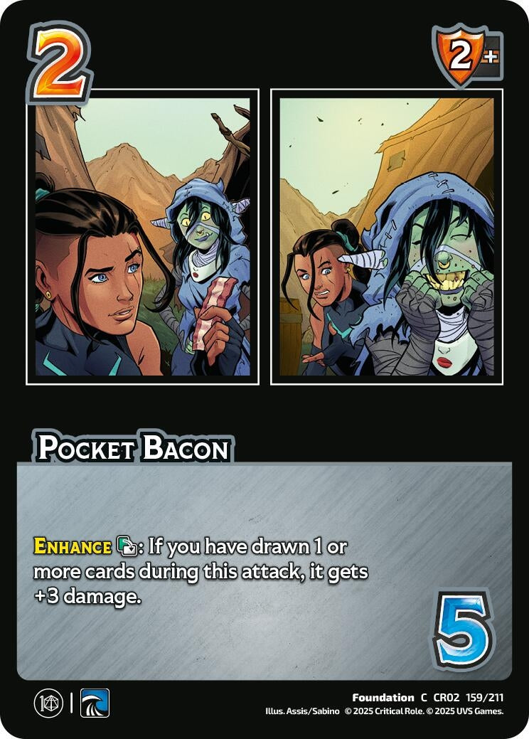 Image for Pocket Bacon (159/211) [Critical Role: Heroes of Exandria]