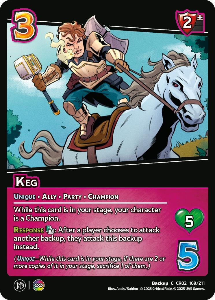 Image for Keg (169/211) [Critical Role: Heroes of Exandria]