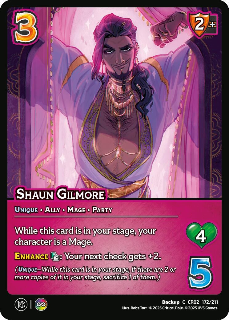 Image for Shaun Gilmore (172/211) [Critical Role: Heroes of Exandria]