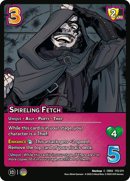 Image for Spireling Fetch (173/211) [Critical Role: Heroes of Exandria]