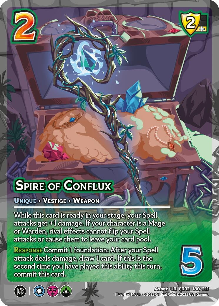 Image for Spire of Conflux (180/211) [Critical Role: Heroes of Exandria]