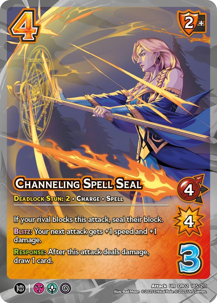 Image for Channeling Spell Seal (185/211) [Critical Role: Heroes of Exandria]