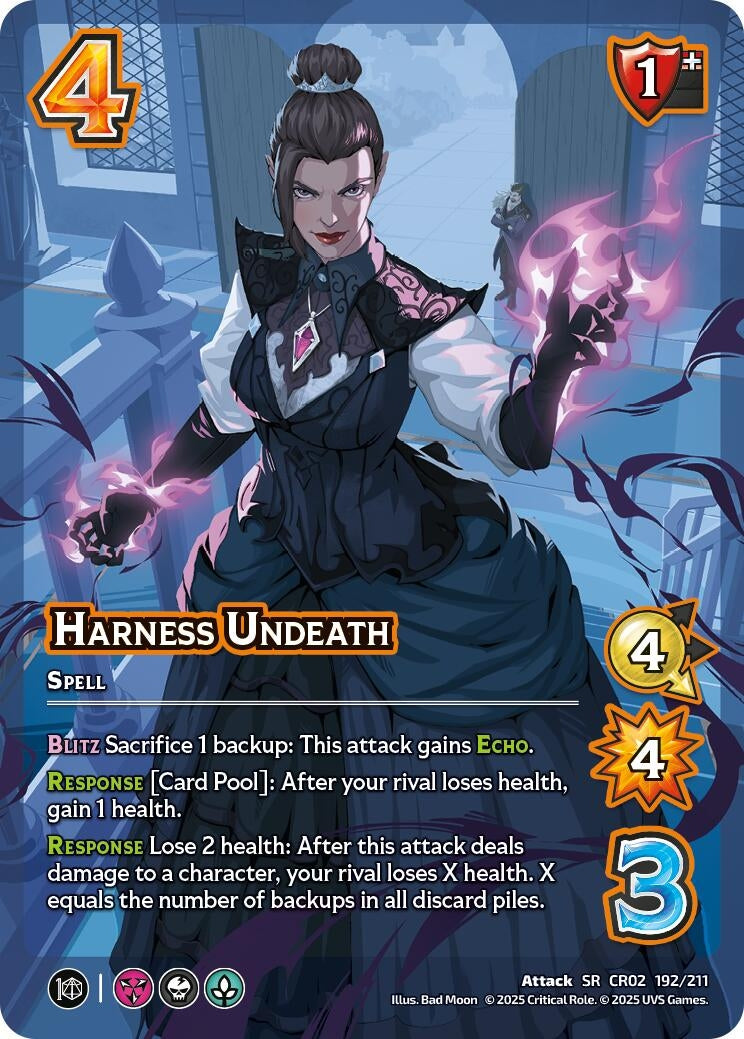 Image for Harness Undeath (192/211) [Critical Role: Heroes of Exandria]