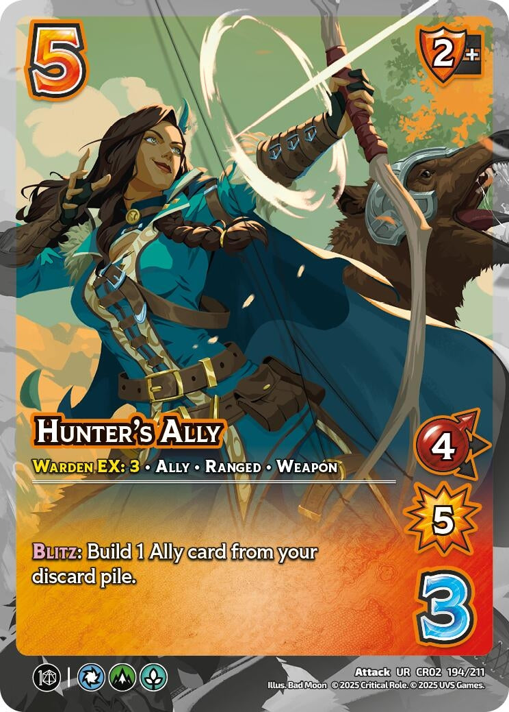 Image for Hunter's Ally (194/211) [Critical Role: Heroes of Exandria]