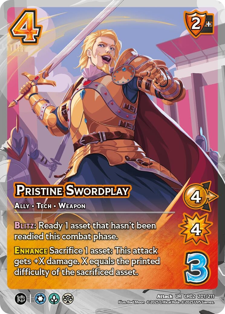 Image for Pristine Swordplay (201/211) [Critical Role: Heroes of Exandria]