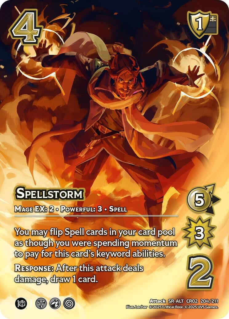 Image for Spellstorm (Alternate Art) (204/211) [Critical Role: Heroes of Exandria]