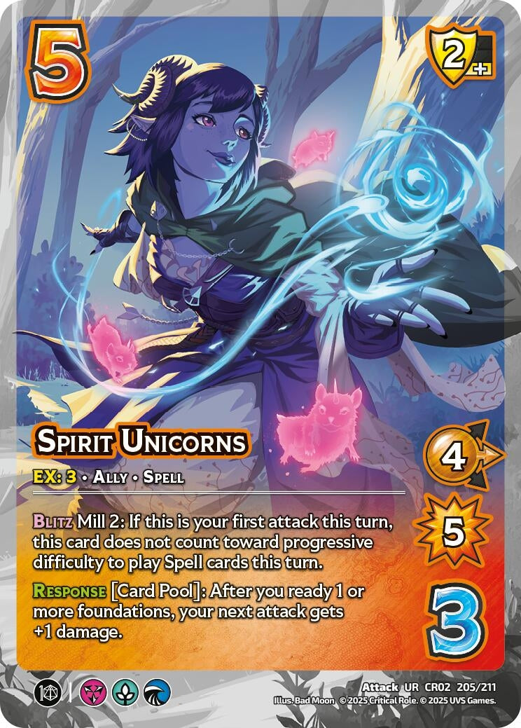 Image for Spirit Unicorns (205/211) [Critical Role: Heroes of Exandria]