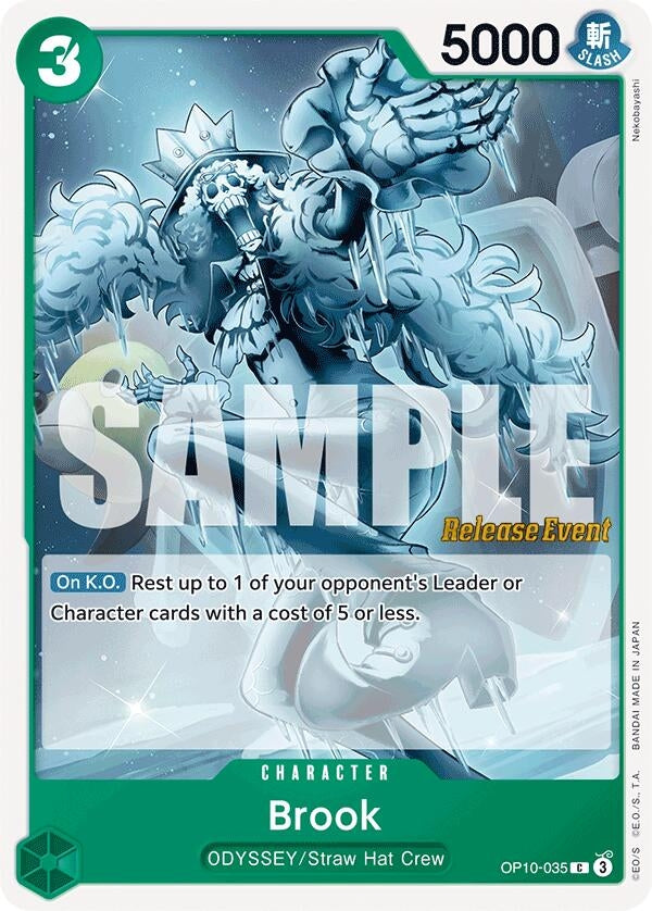 Image for Brook (035) (OP10-035) (OP10 RE) - One Piece Card Game