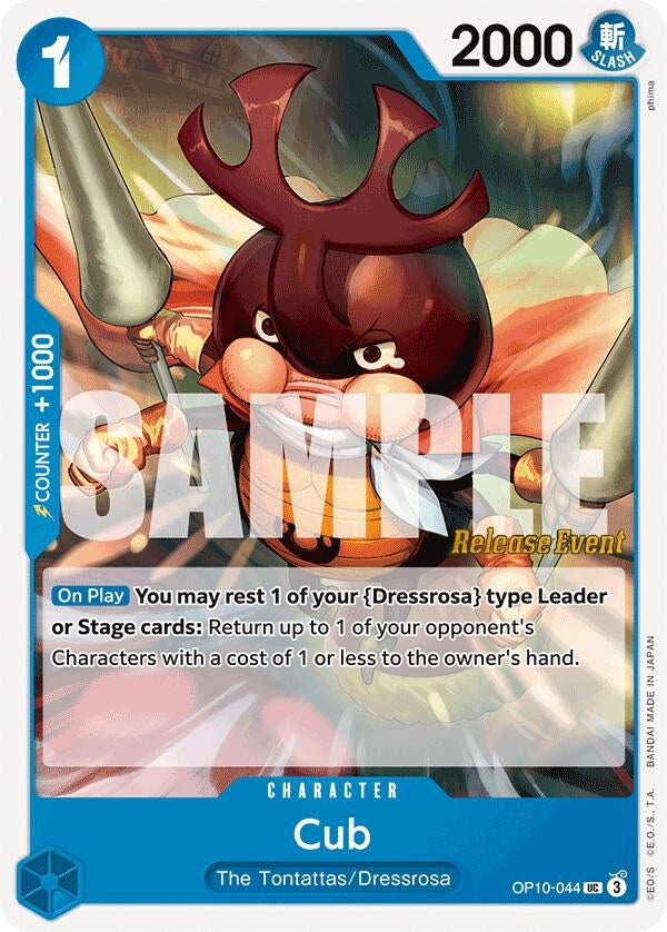 Image for Cub (OP10-044) (OP10 RE) - One Piece Card Game