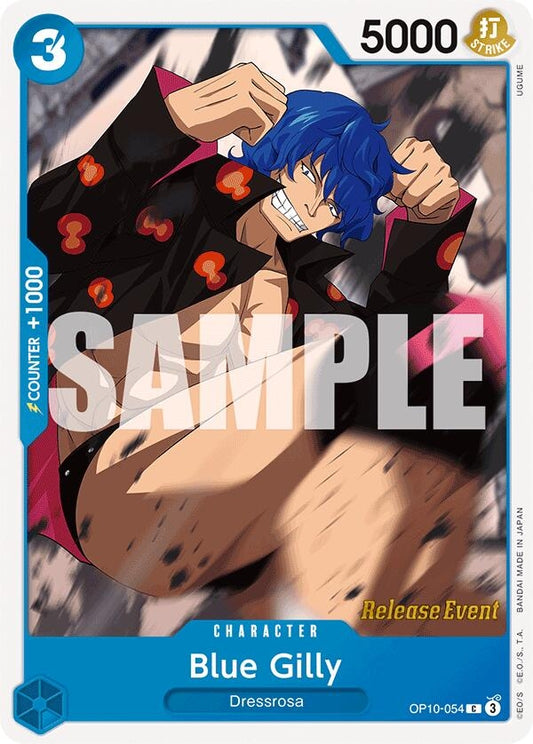 Image for Blue Gilly (OP10-054) (OP10 RE) - One Piece Card Game