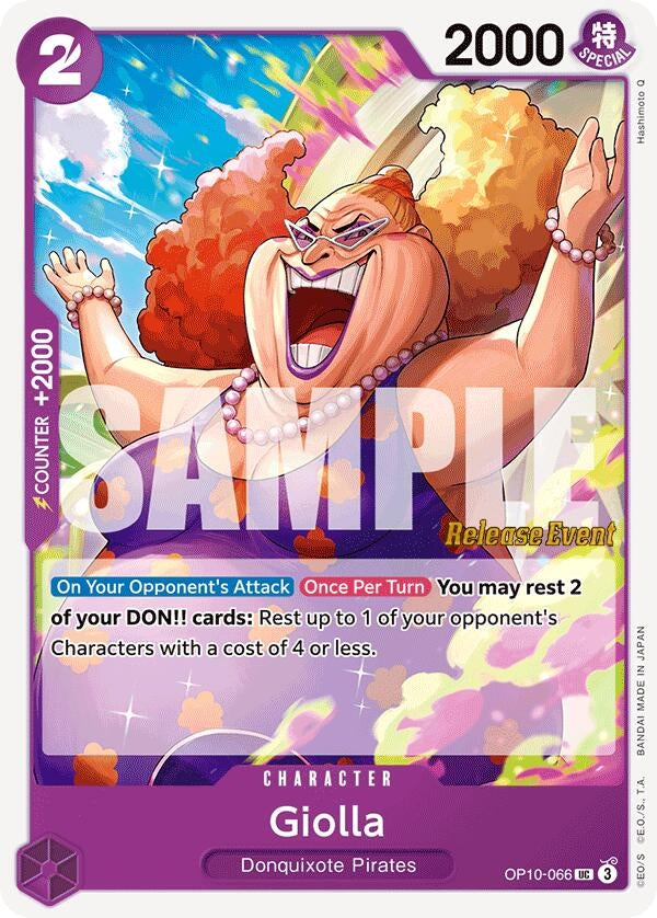 Image for Giolla (OP10-066) (OP10 RE) - One Piece Card Game