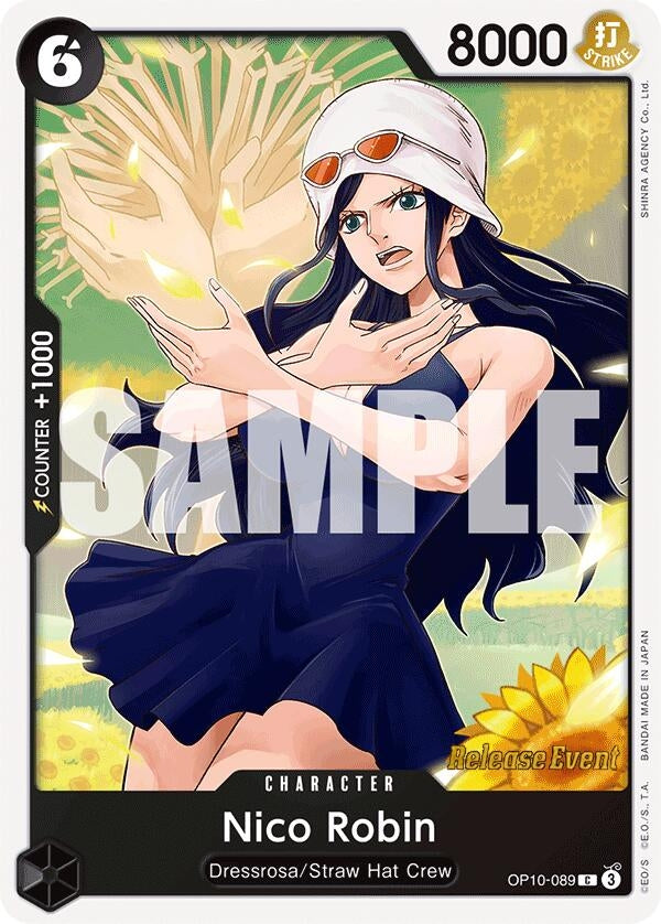 Image for Nico Robin (OP10-089) (OP10 RE) - One Piece Card Game