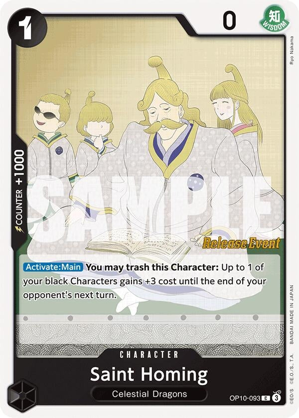 Image for Saint Homing (OP10-093) (OP10 RE) - One Piece Card Game