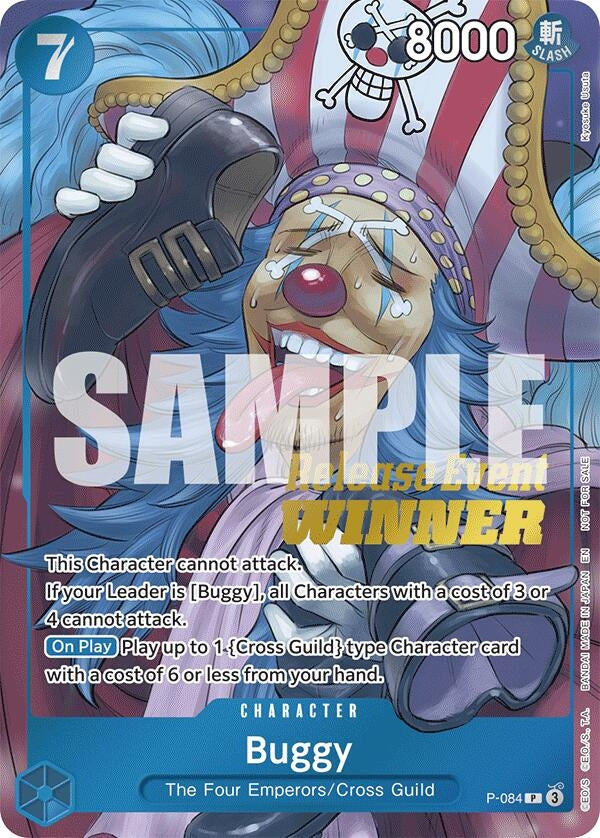 Image for Buggy (OP10 Release Event Winner) (P-084) (OP-PR) - One Piece Card Game