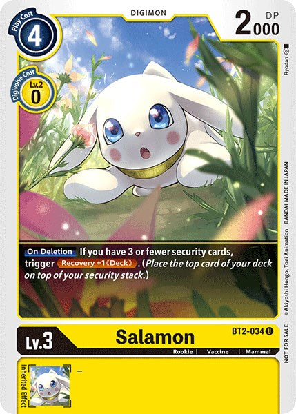 Salamon [BT2-034] (Official Tournament Pack Vol.3) [Release Special Booster Promos] | Red Riot Games CA