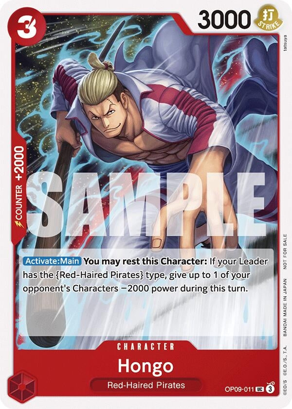Image for Hongo (Tournament Pack 2025 Vol. 2) (OP09-011) (OP-PR) - One Piece Card Game