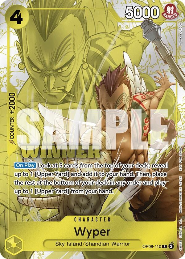 Image for Wyper (Winner Pack 2025 Vol. 2) (OP06-114) (OP-PR) - One Piece Card Game