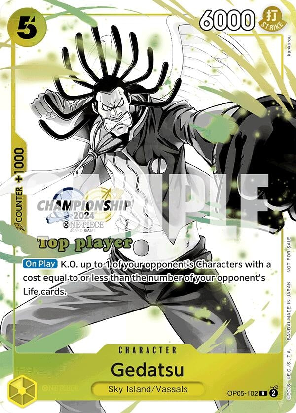 Image for Gedatsu (Championship 2024 Top Player Pack Vol. 2) (OP05-102) [OP-PR]