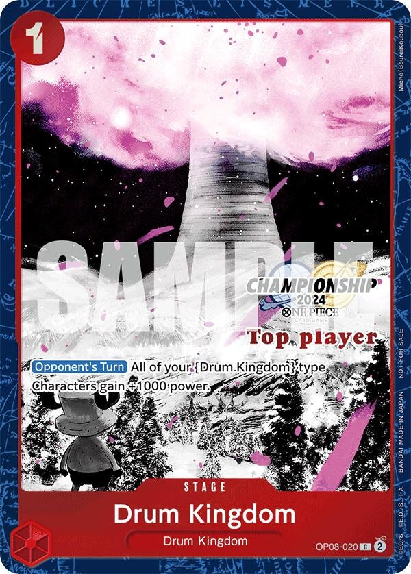 Image for Drum Kingdom (Championship 2024 Top Player Pack Vol. 2) (OP08-020) [OP-PR]