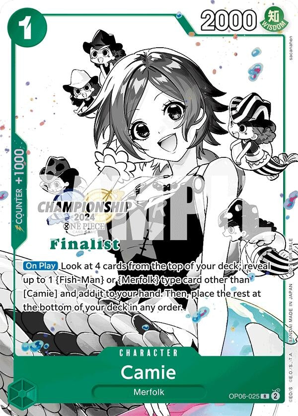 Image for Camie (Championship 2024 Finalist Card Set Vol. 2) (OP06-025) [OP-PR]